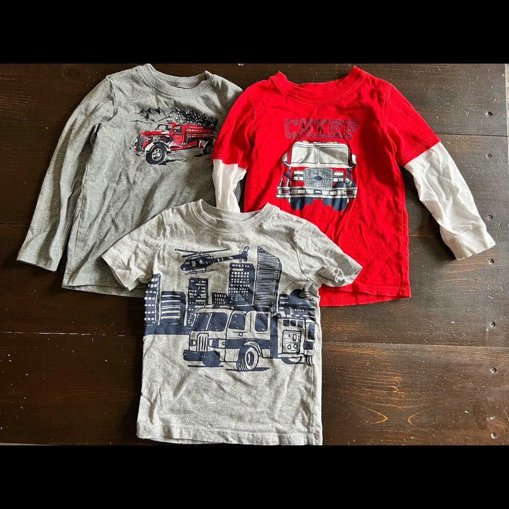 Carters and Osh Kosh fire truck lot